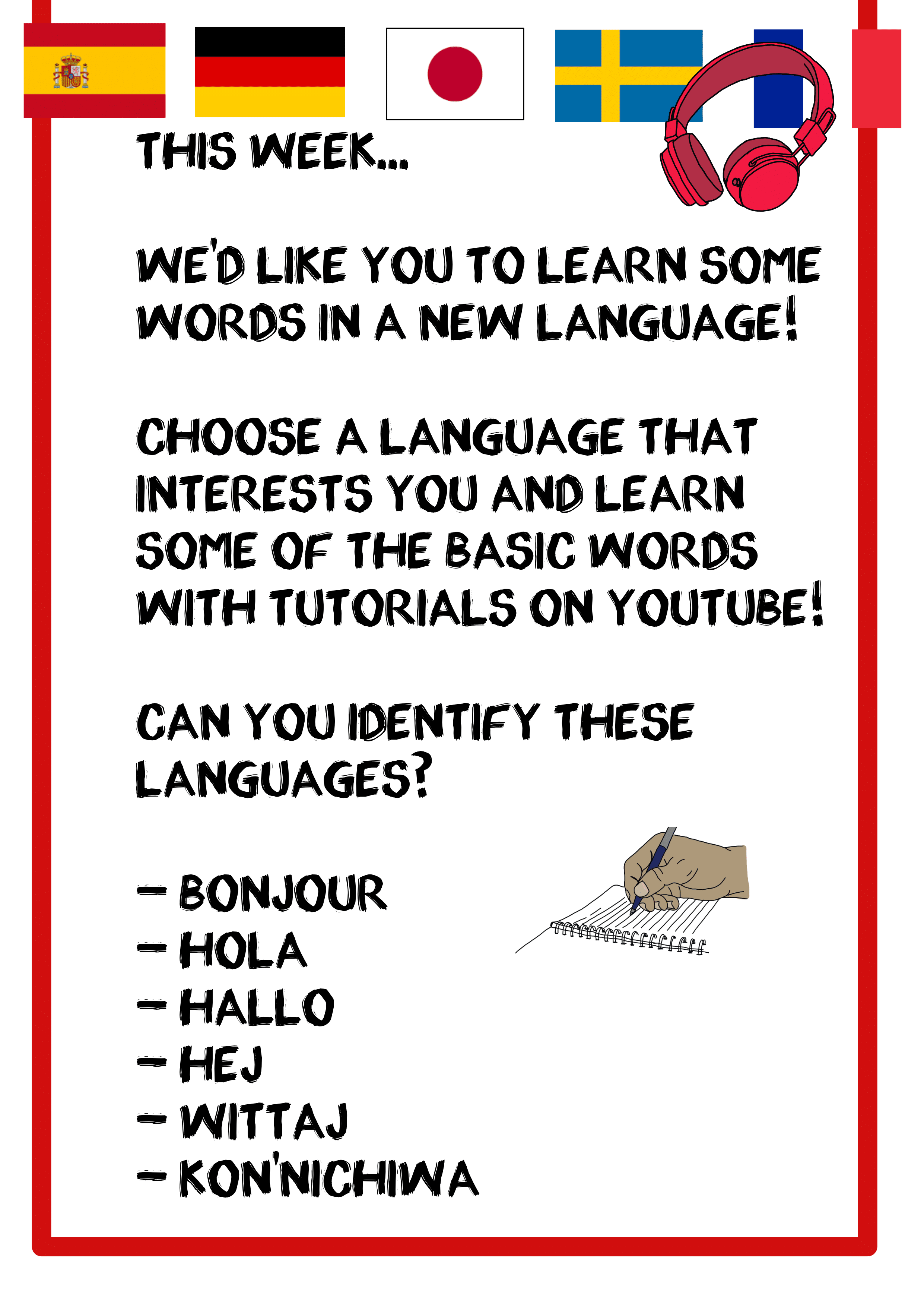 learn a language daily challenge