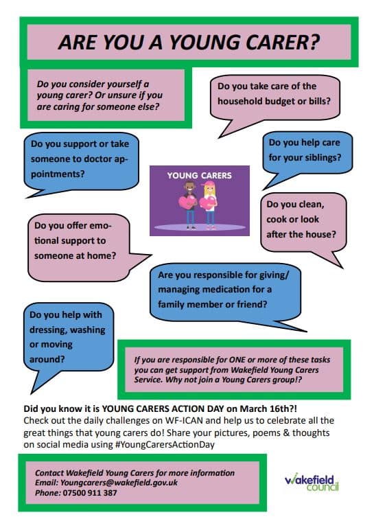 Young carers poster