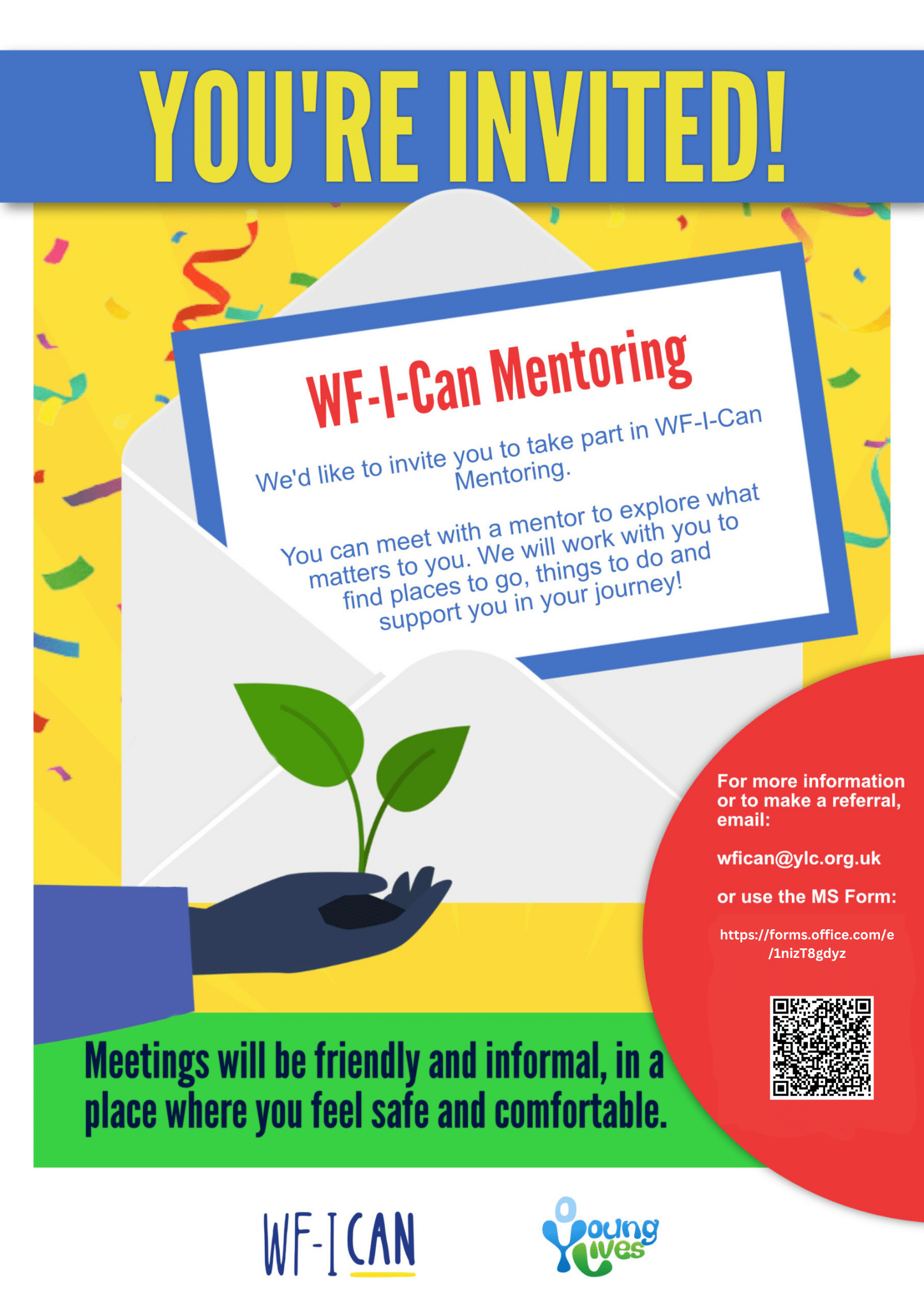 WF-I-Can Mentoring Invitation